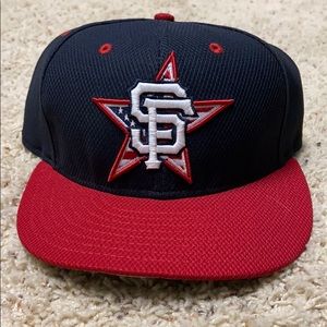 Sf Giants fitted hat 7 3/8